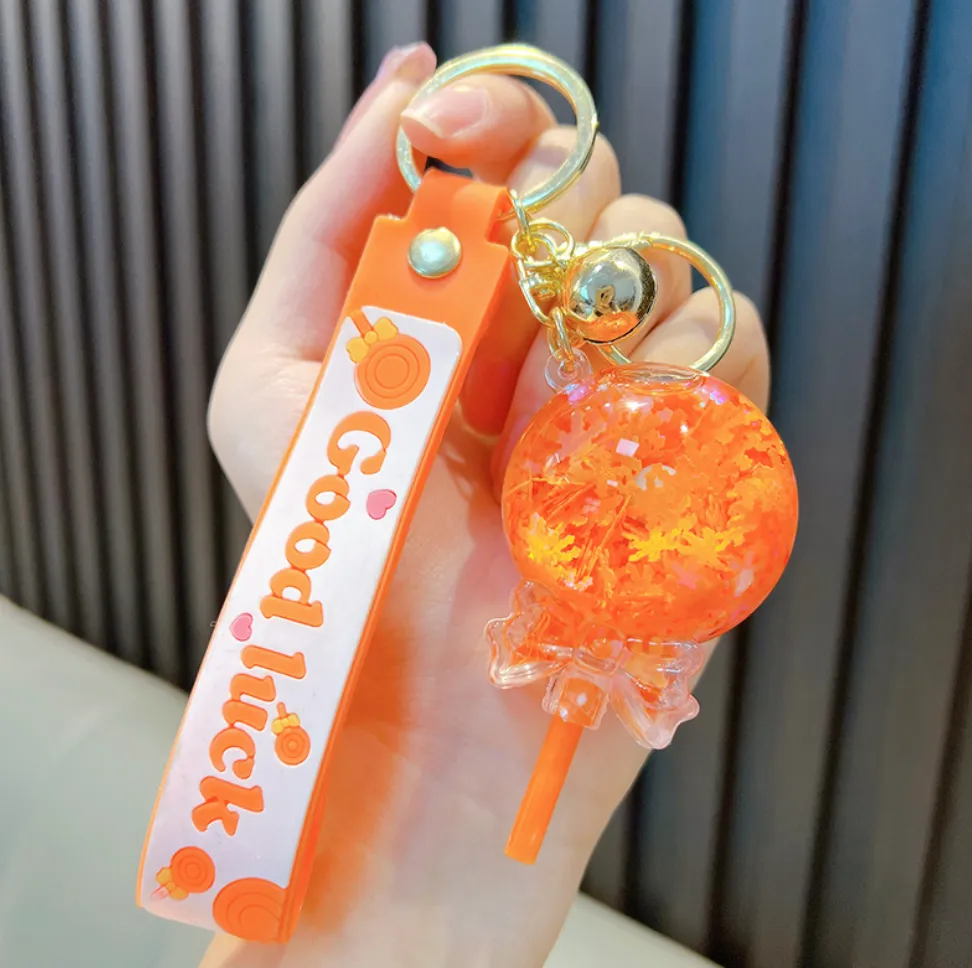 🍭 Candy Lollipop Keychain