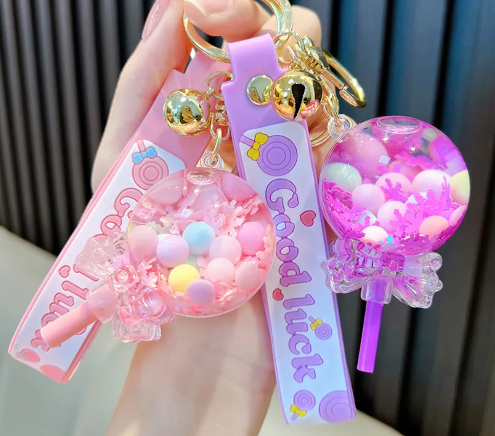 🍭 Candy Lollipop Keychain