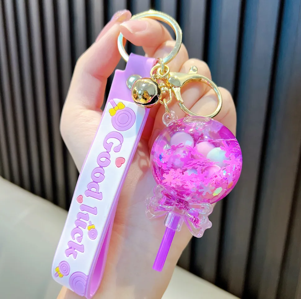 🍭 Candy Lollipop Keychain