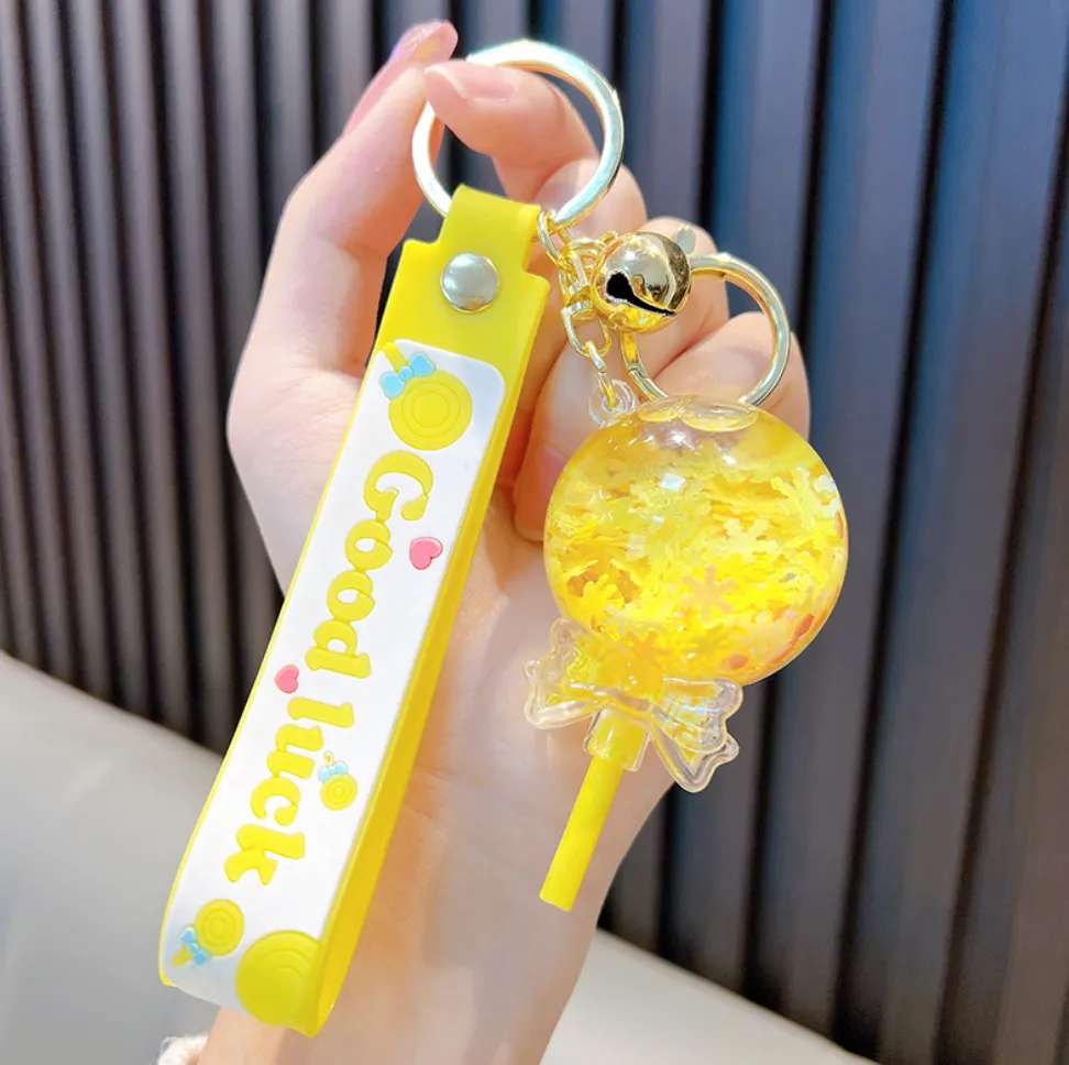 🍭 Candy Lollipop Keychain