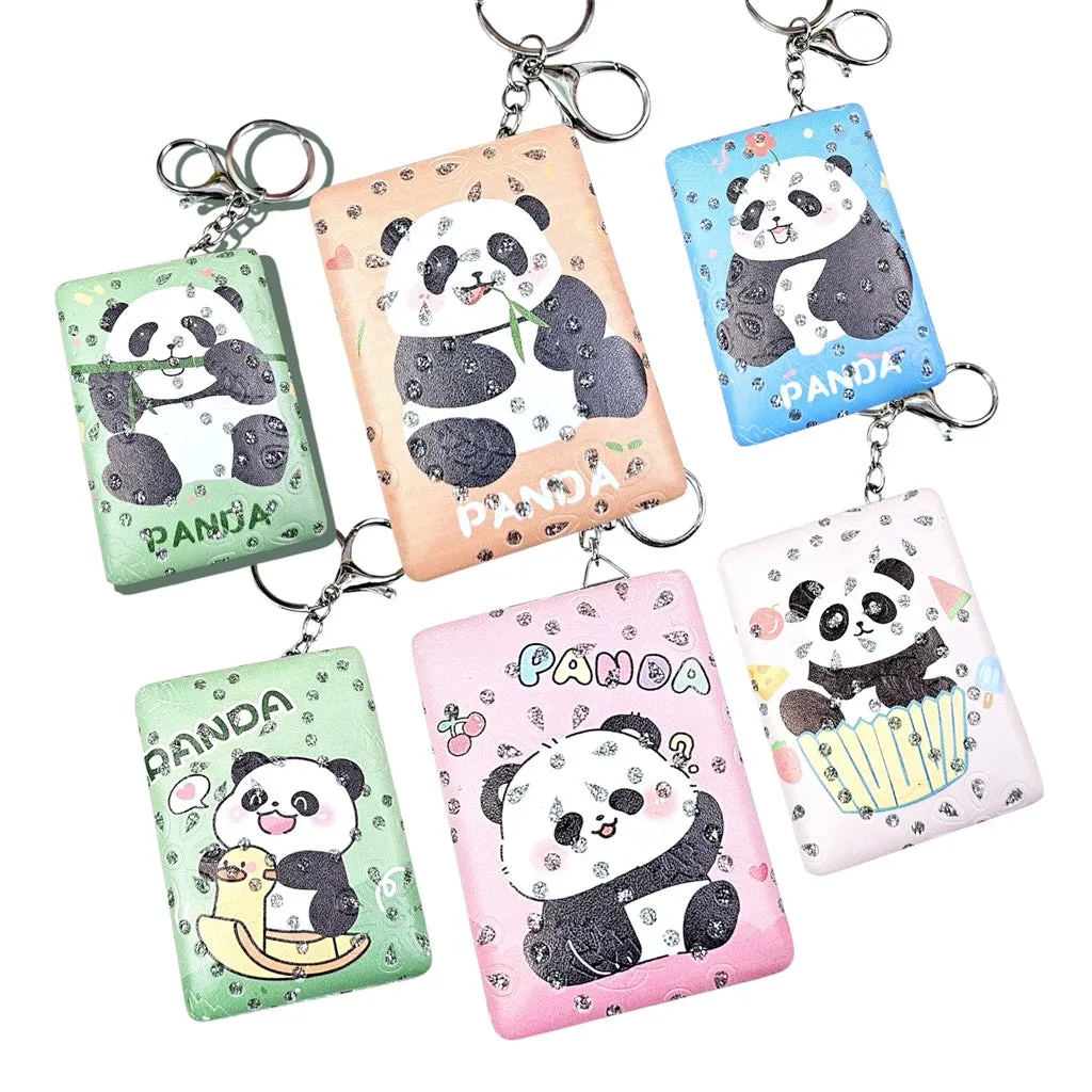 – Mirror Keychain Consistent quality Edition Panda Kawaii Anti-slip Glitter