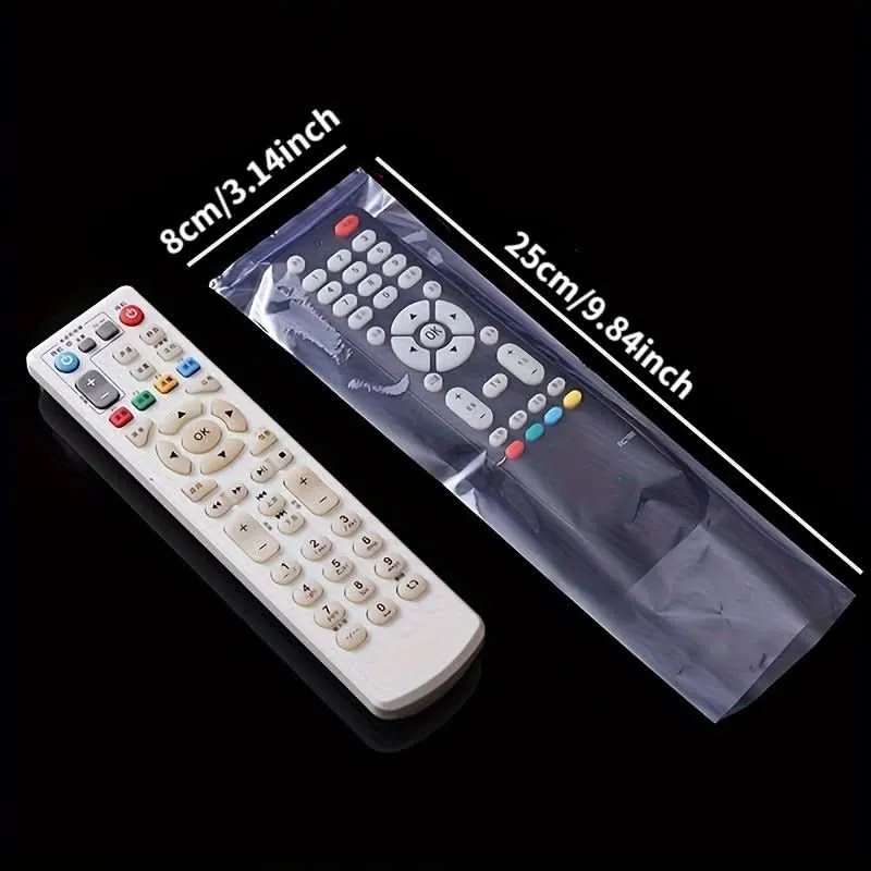 10 Clear Heat Shrink Wrap Bags, Waterproof