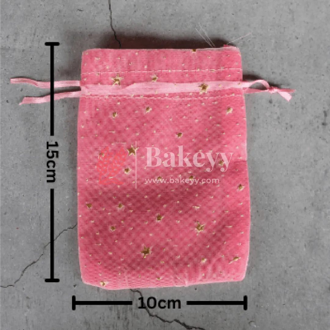 10x14 CM | Cotton Potli Bags | Pack of 50 | Candy Bag | Drawstring Bags