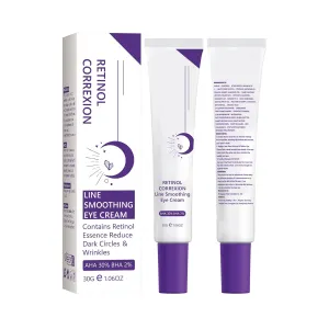 2-Pack Eye Cream, Retinol Correxion Eye Cream With AHA&BHA, Anti-Puffiness, Reduces Bags&Dark Circles, Smooths Wrinkles&Fine Lines, Under Eye Treatment