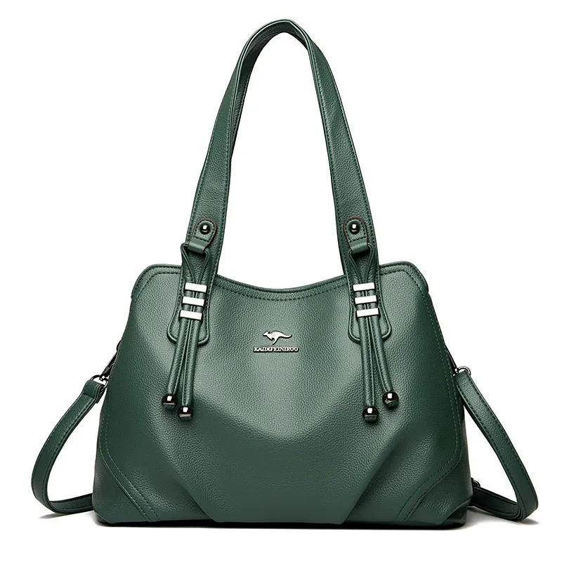 2024 Genuine Fashion 3 Layers Luxury Women Bags Designer HIgh Quality soft leather Shoulder Bag Crossbody Bags for Women