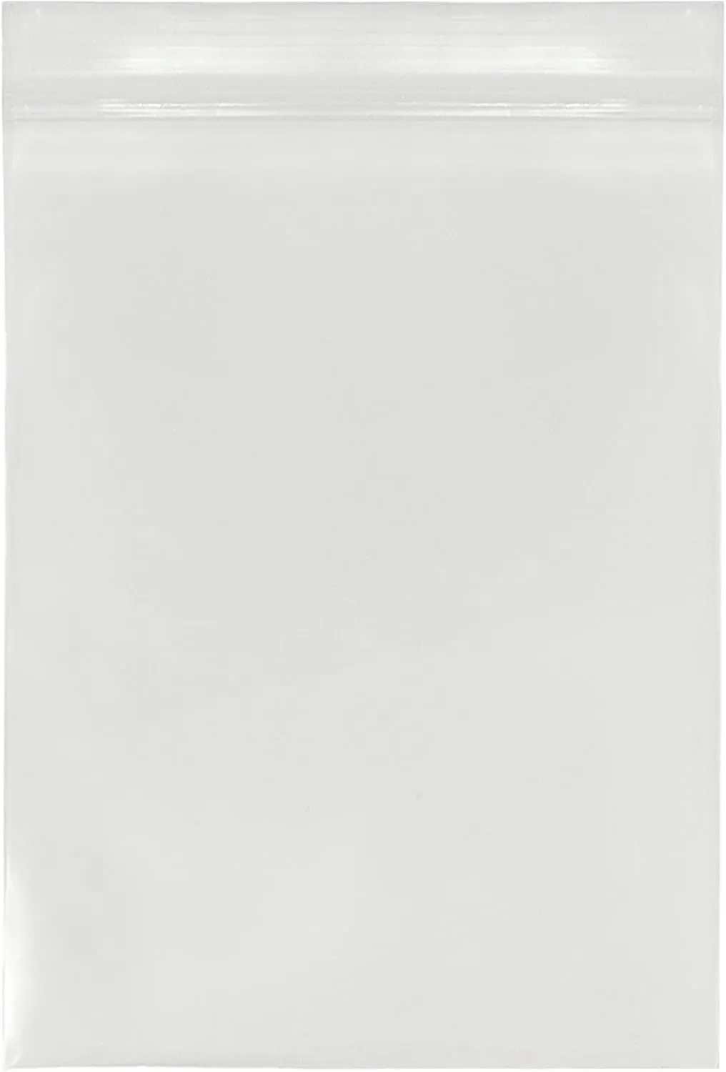 6   6 Mil Reclosable Clear Plastic Zip Bags (6 in x 9 in)