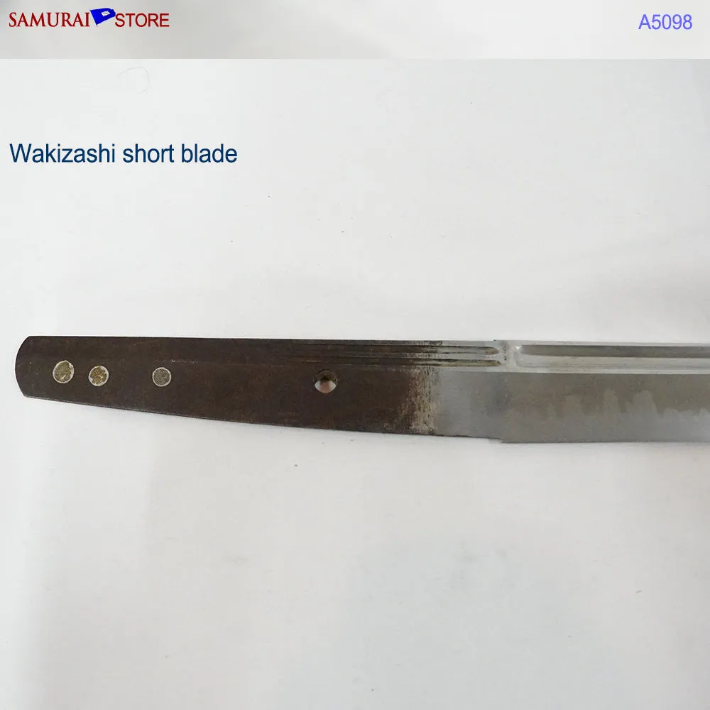 A5098 Pair of antique Daisho Katana & Wakizashi w/ Great Mountings w/ NBTHK 3 certificates