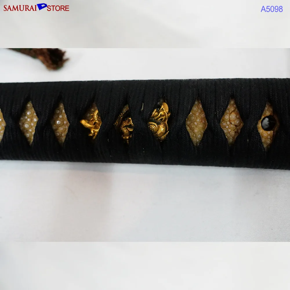 A5098 Pair of antique Daisho Katana & Wakizashi w/ Great Mountings w/ NBTHK 3 certificates