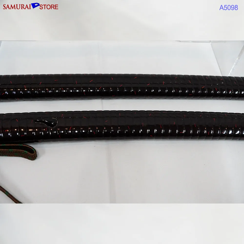 A5098 Pair of antique Daisho Katana & Wakizashi w/ Great Mountings w/ NBTHK 3 certificates