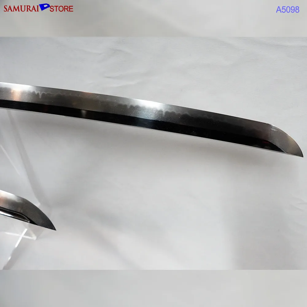A5098 Pair of antique Daisho Katana & Wakizashi w/ Great Mountings w/ NBTHK 3 certificates