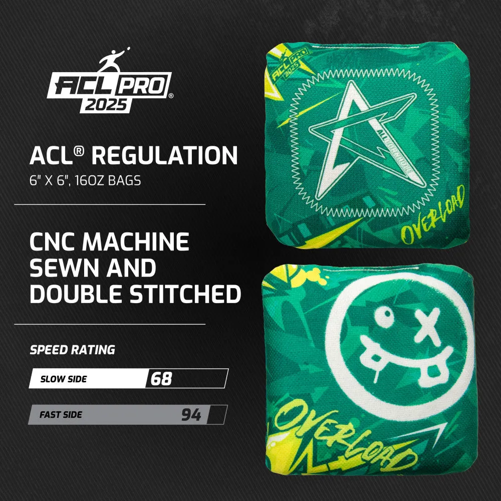 ACL PRO Green Overload Cornhole Bags
