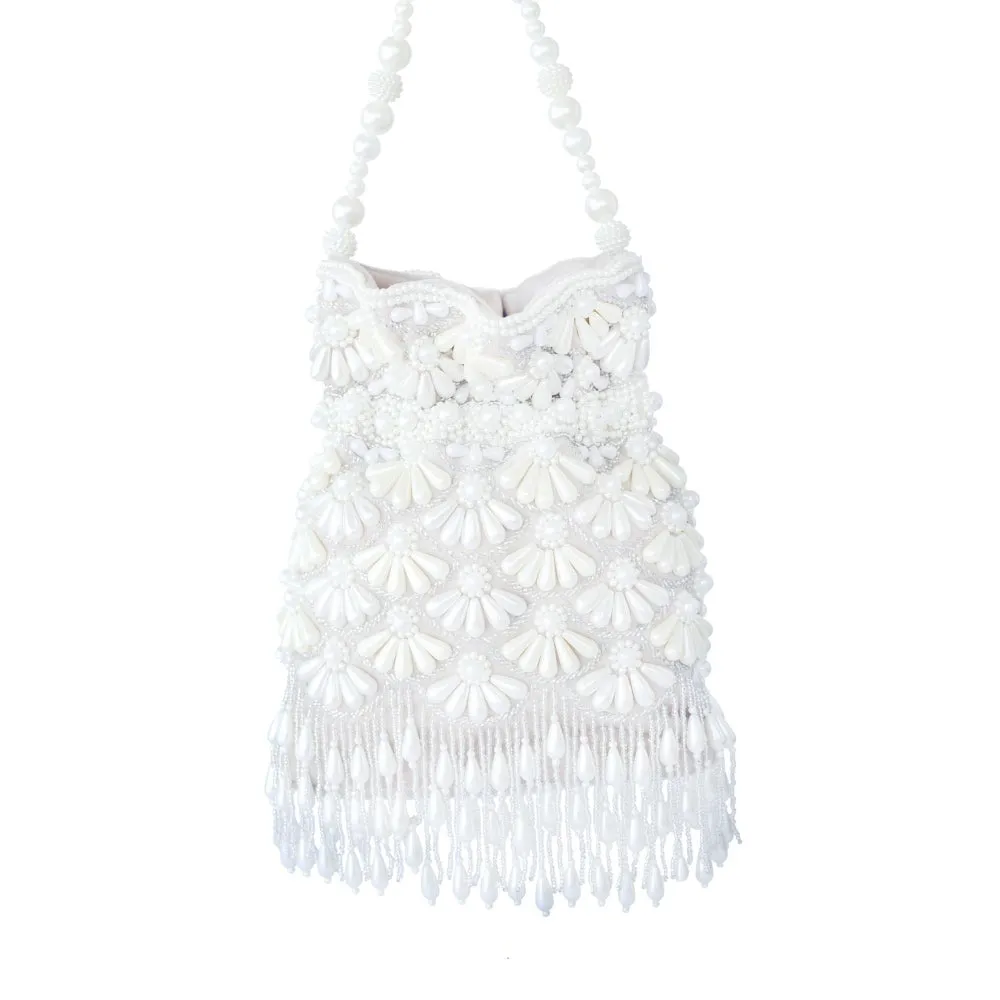 Adora By Ankita Cream Fareeda Potli Bag