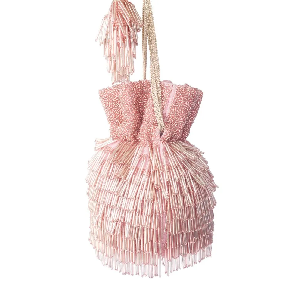 Adora By Ankita Pink Flapper Bag