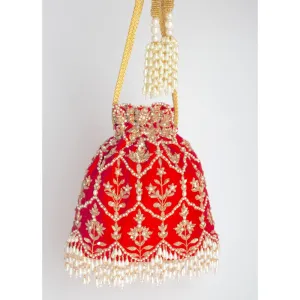 Adora By Ankita Red Jahanaara Flapper