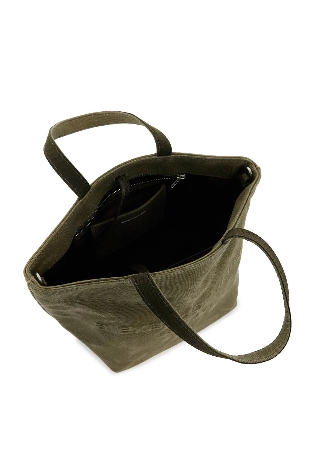 Alexander Wang Small Canvas Tote Bag With Punch Design