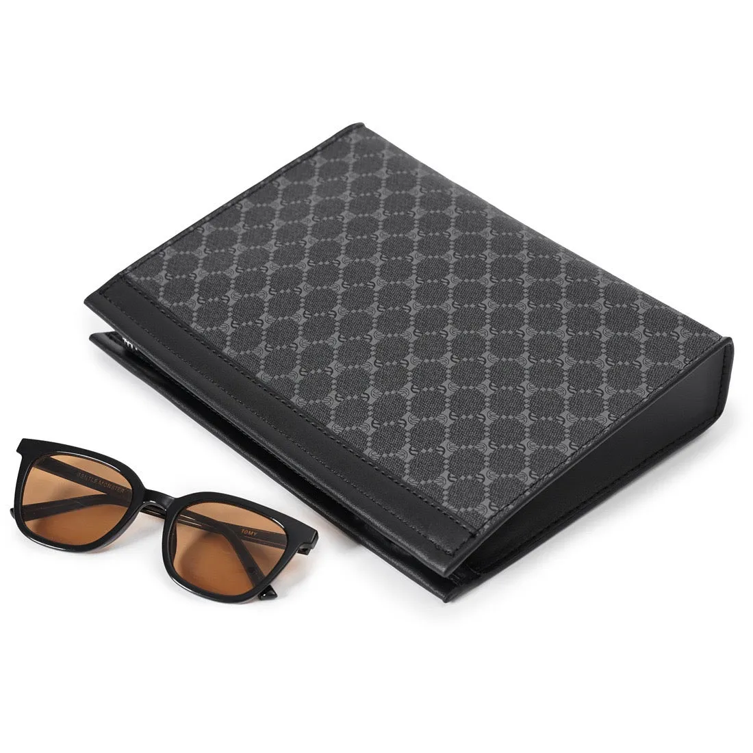 Amir Embossed Zipper Purse