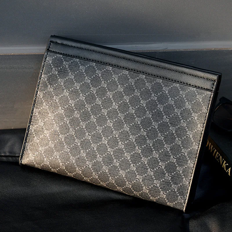 Amir Embossed Zipper Purse