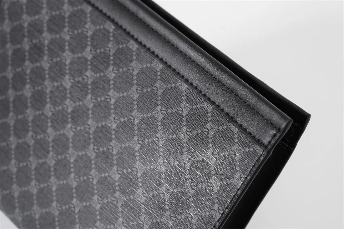 Amir Embossed Zipper Purse