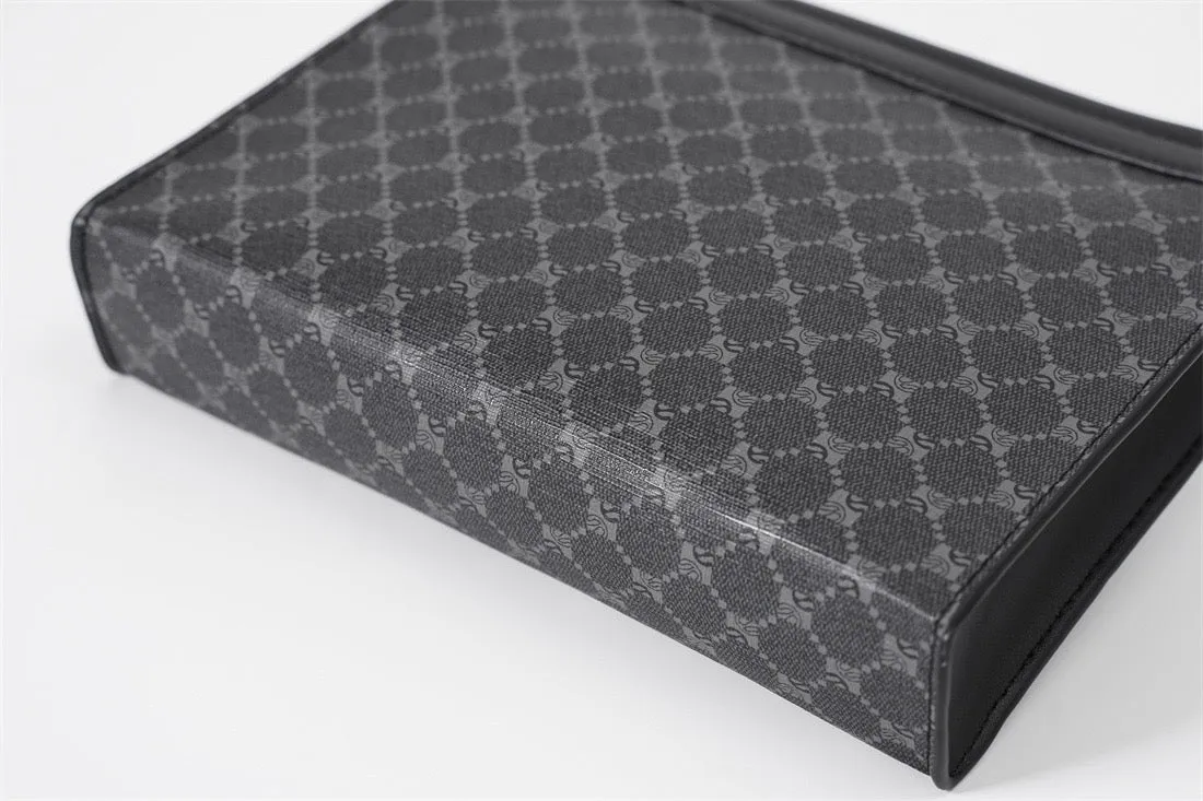 Amir Embossed Zipper Purse