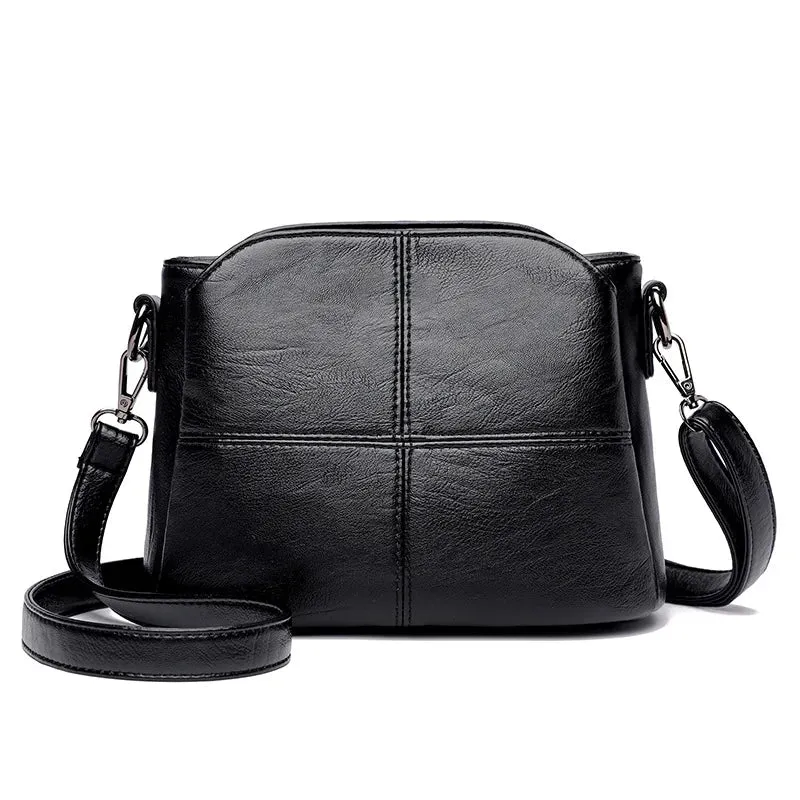 Amira | Vintage Leather Shoulder Bag
