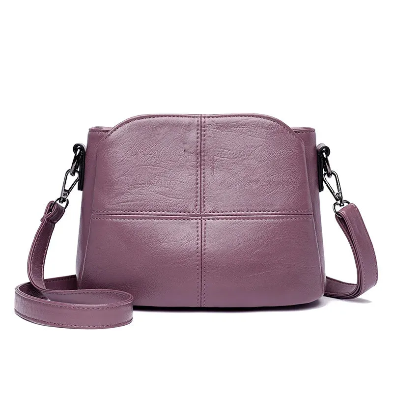 Amira | Vintage Leather Shoulder Bag