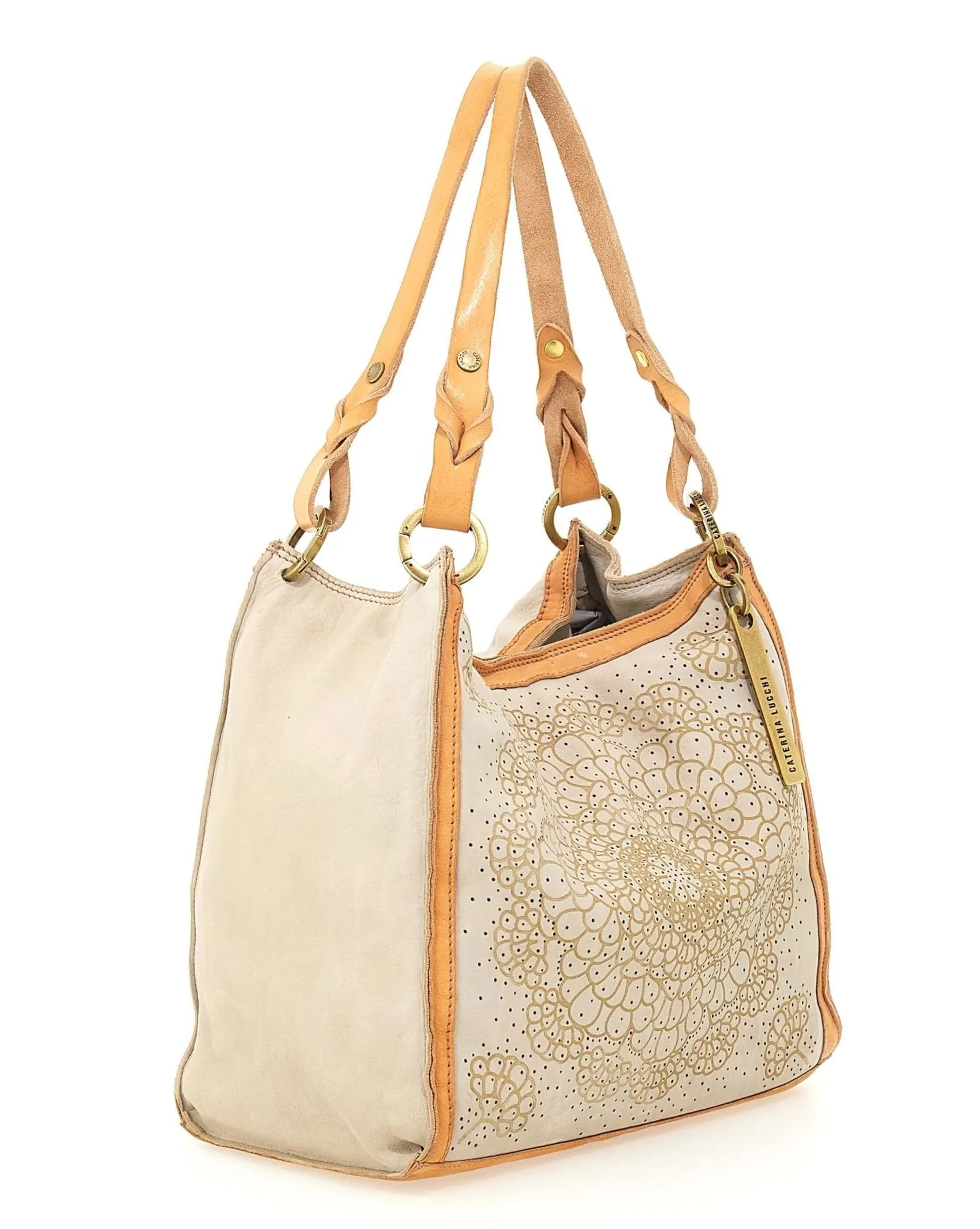 ANNA - MED SHOPPING EMBOSSED