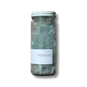 Aqua Beach Glass / Sea Glass Soap