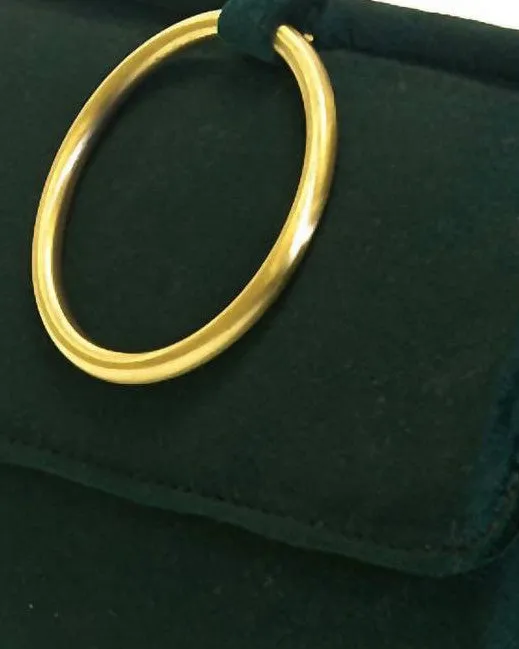Aria Ring Bag in Emerald | Emerald