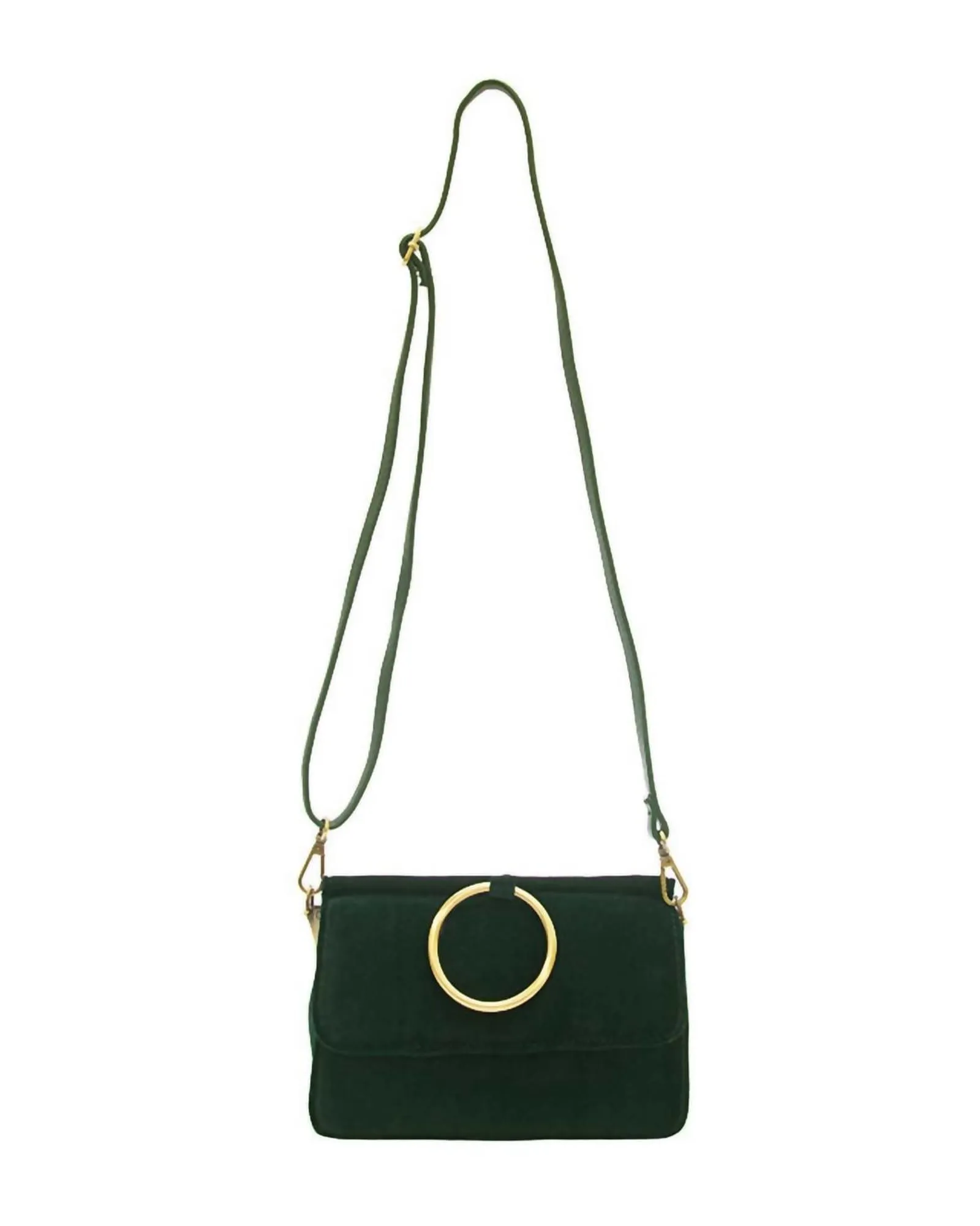 Aria Ring Bag in Emerald | Emerald