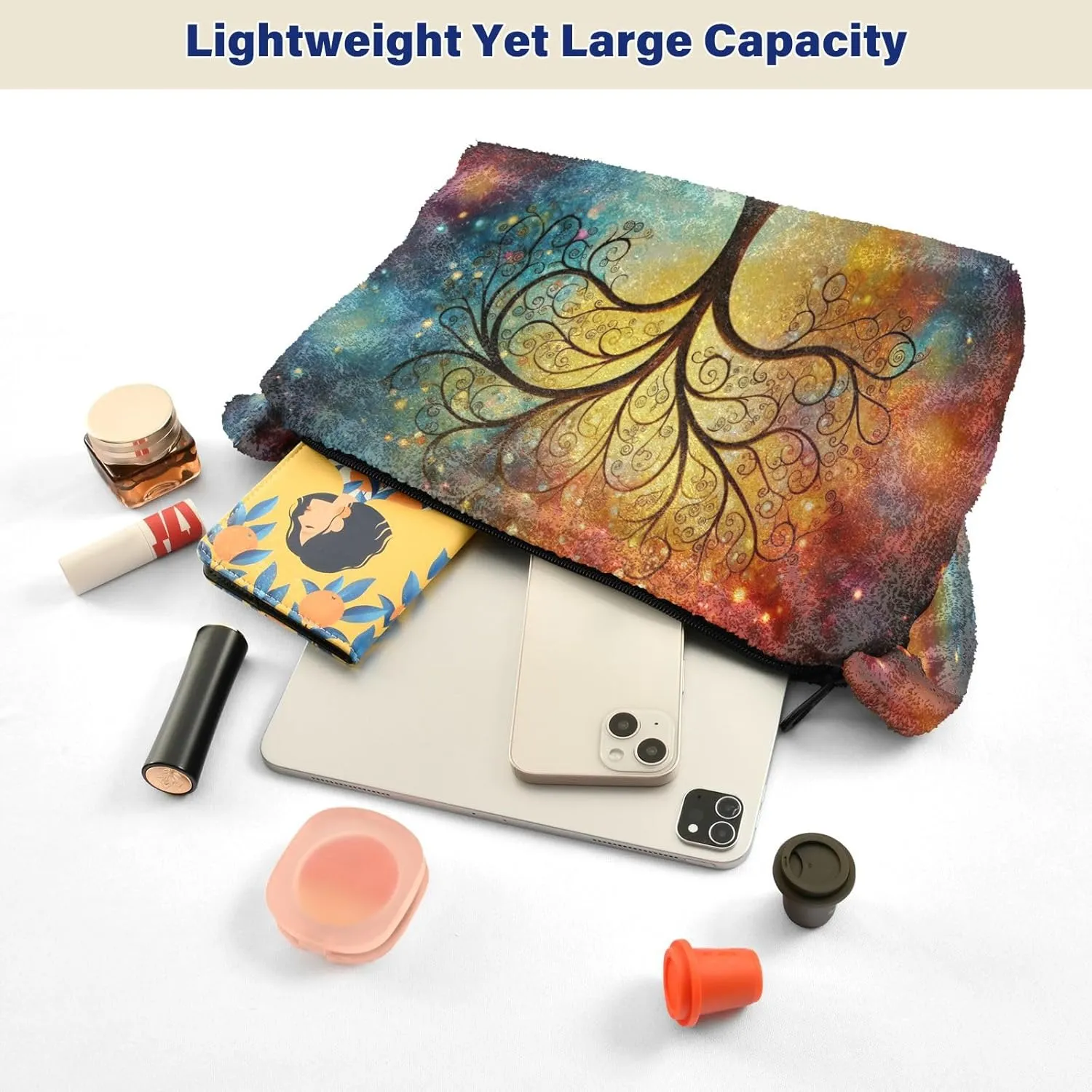 Art Gallery the Tree Womens Shoulder Handbags, Zipper Shoulder Bag, Bags for Women Handbag