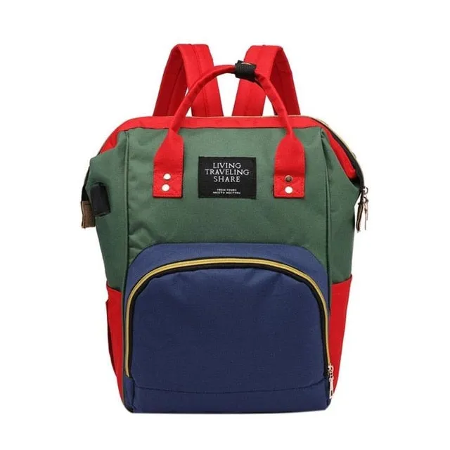 Baby for Backpack Nappy Bag User-friendly Large Multifunctional Verified secure Fashion Mummy Bag Baby Diaper Care Capacity Maternity Bag
