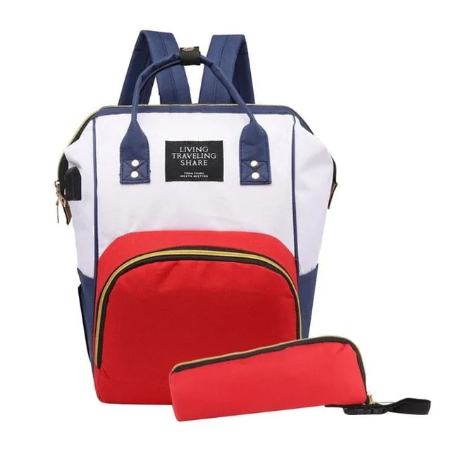 Baby for Backpack Nappy Bag User-friendly Large Multifunctional Verified secure Fashion Mummy Bag Baby Diaper Care Capacity Maternity Bag