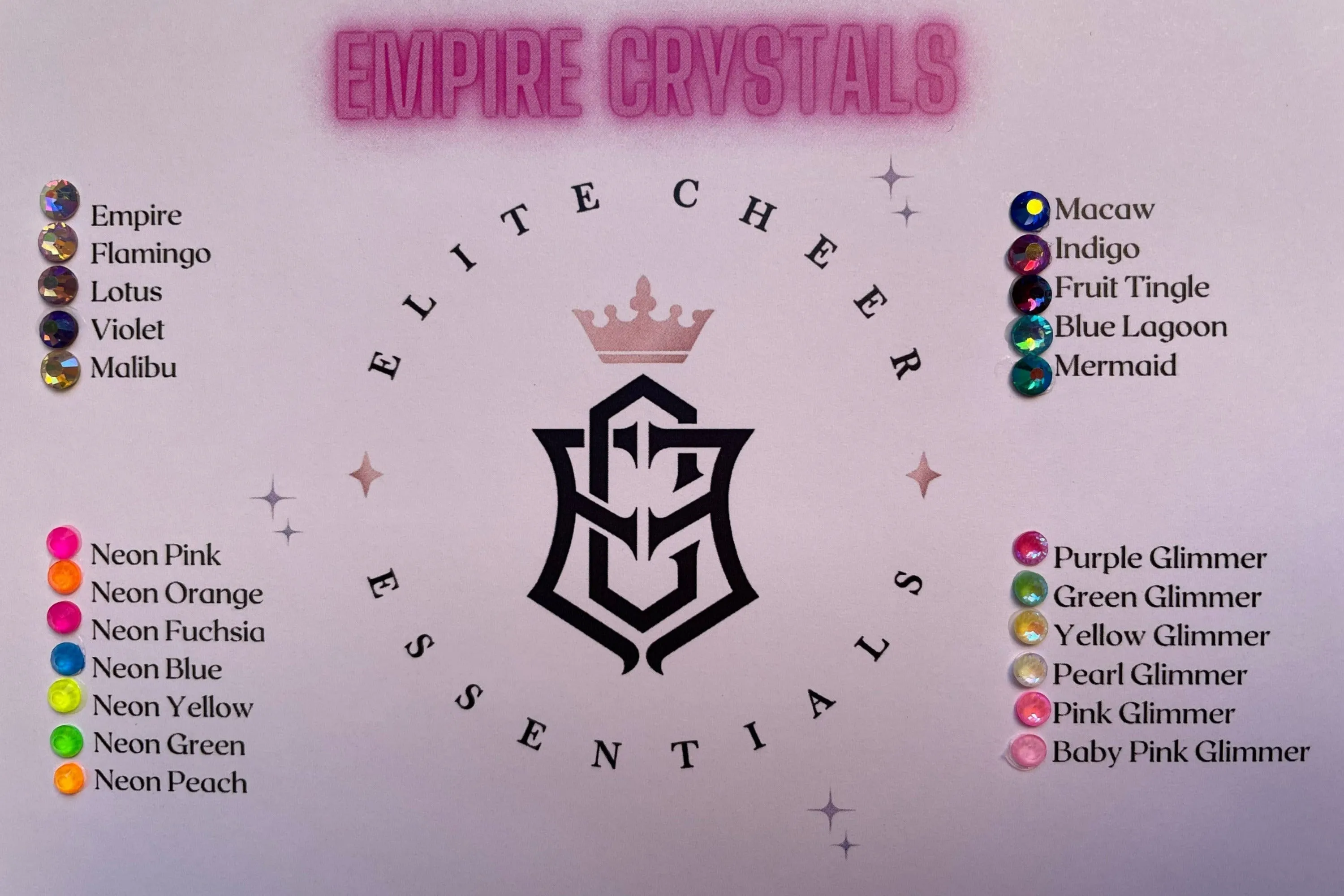 Backpack Bling - Crystals