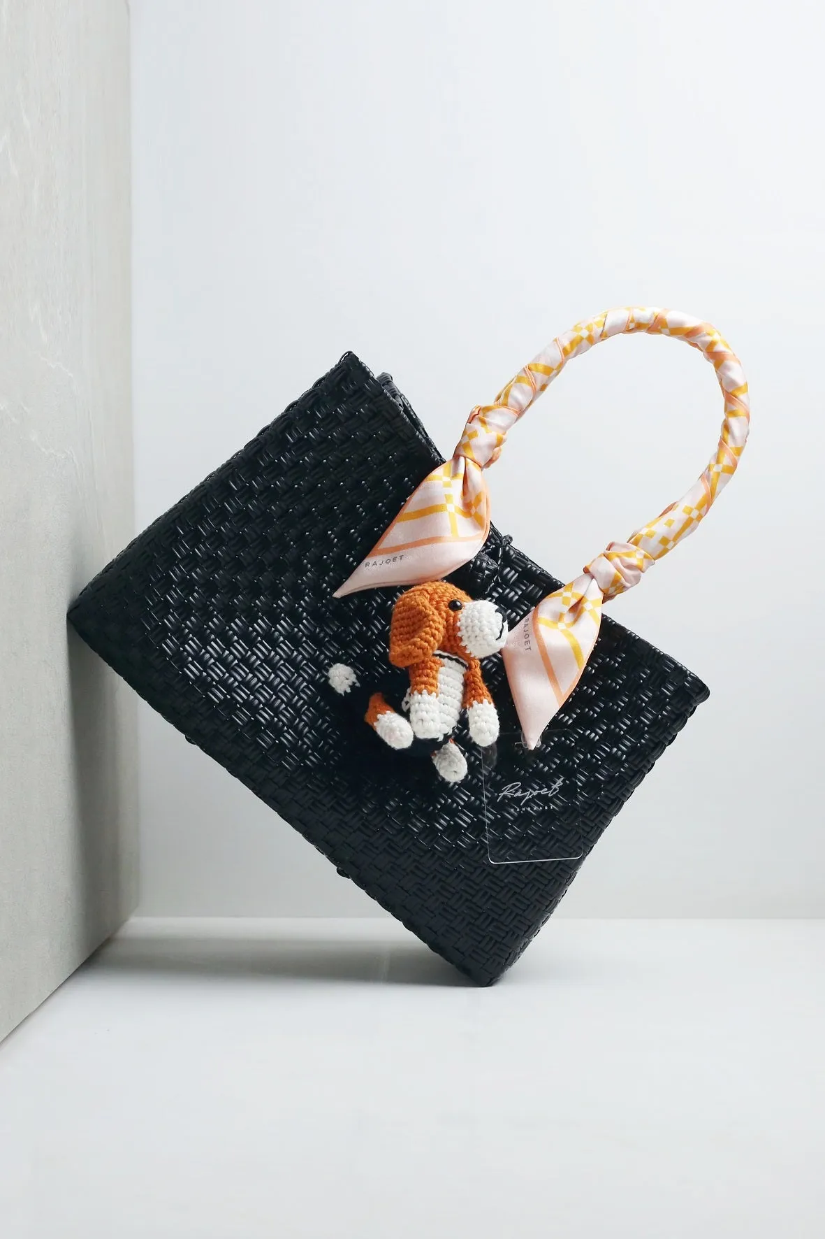 Bag Scarf in Orange