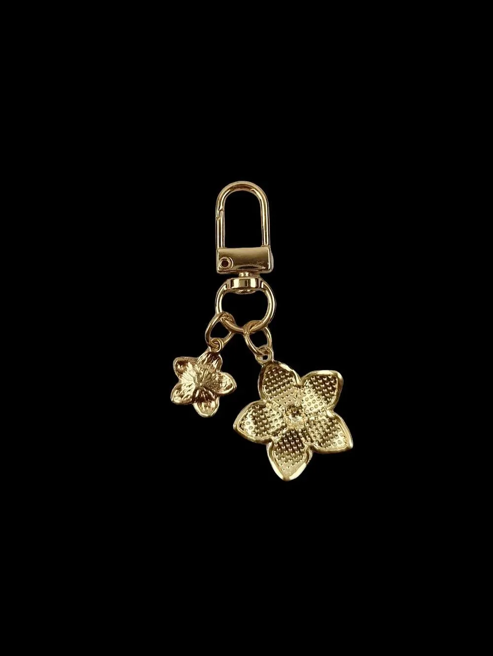 BagForLove - Delicate Cherry Blossom Shaped Keychain with Personalized ID Tag