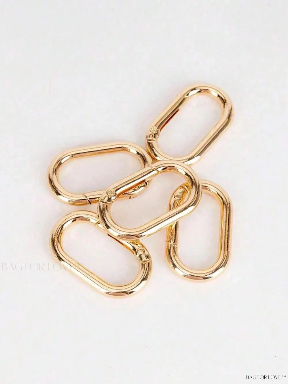BagForLove - Delicate Metal Oval Can Be Opened Luggage Hardware