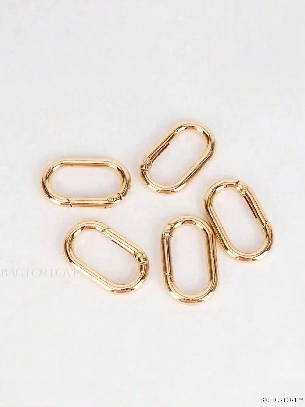 BagForLove - Delicate Metal Oval Can Be Opened Luggage Hardware