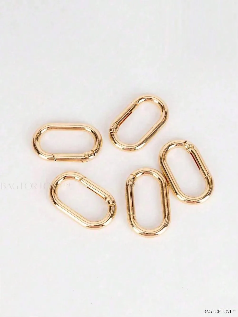 BagForLove - Delicate Metal Oval Can Be Opened Luggage Hardware