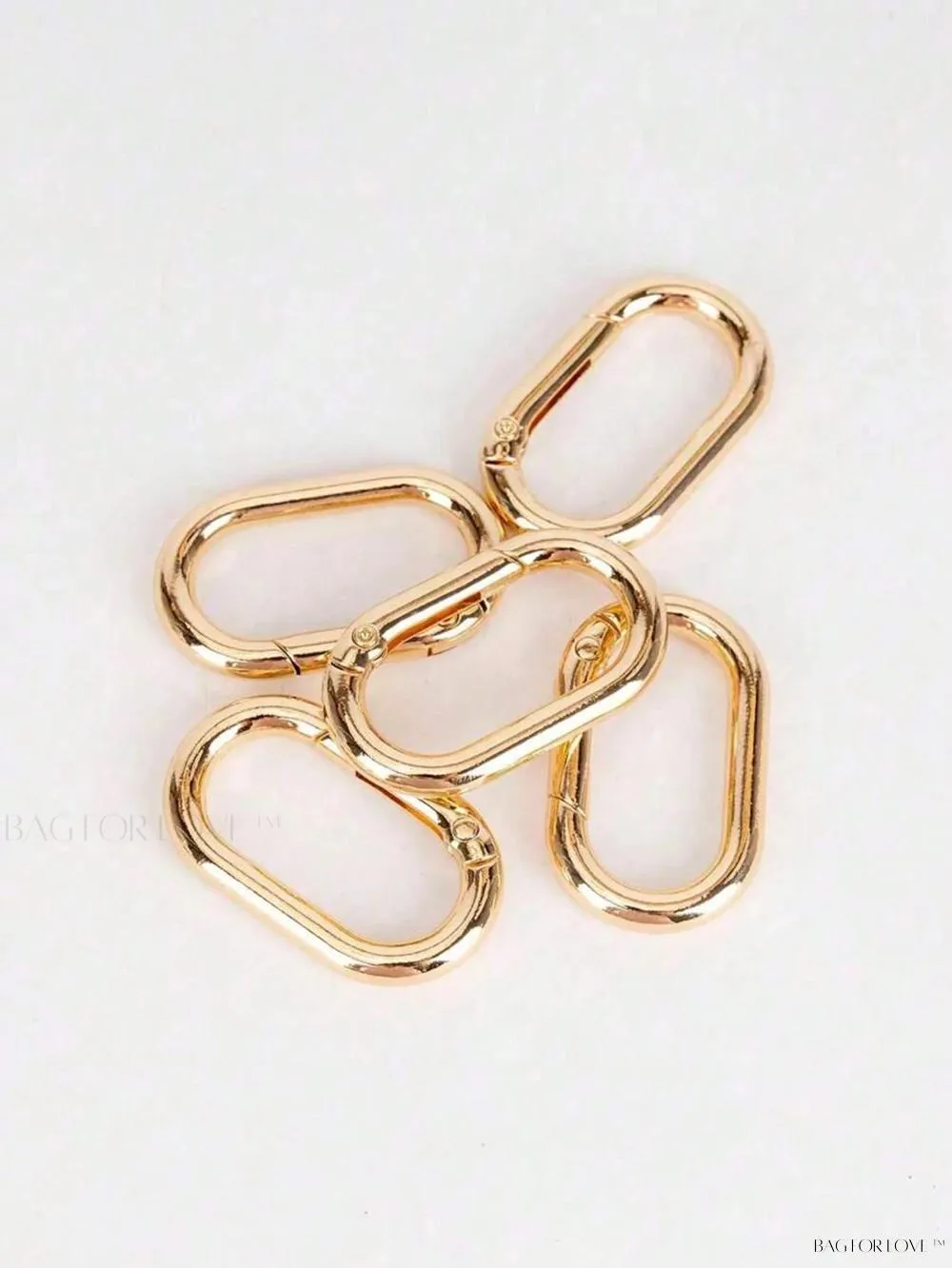 BagForLove - Delicate Metal Oval Can Be Opened Luggage Hardware