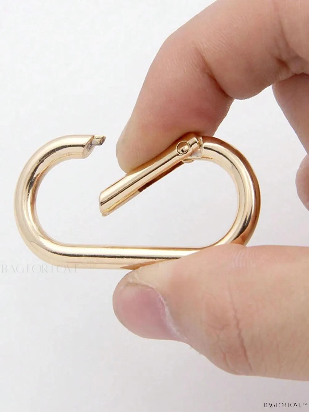 BagForLove - Delicate Metal Oval Can Be Opened Luggage Hardware