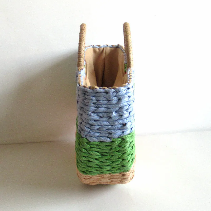 Bags High-capacity Casual Contrast Low-priced Patchwork