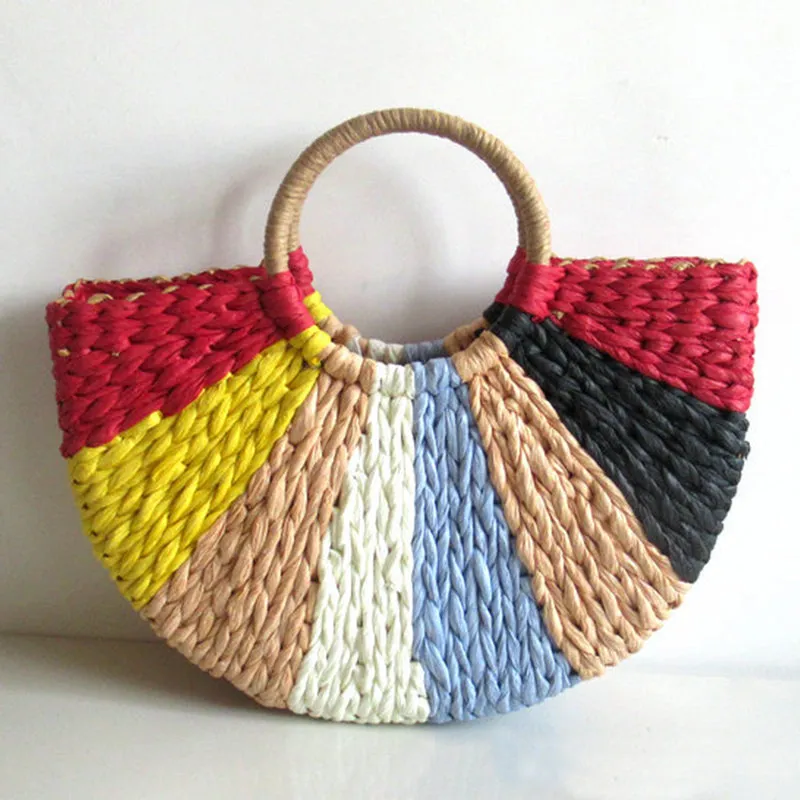 Bags High-capacity Casual Contrast Low-priced Patchwork