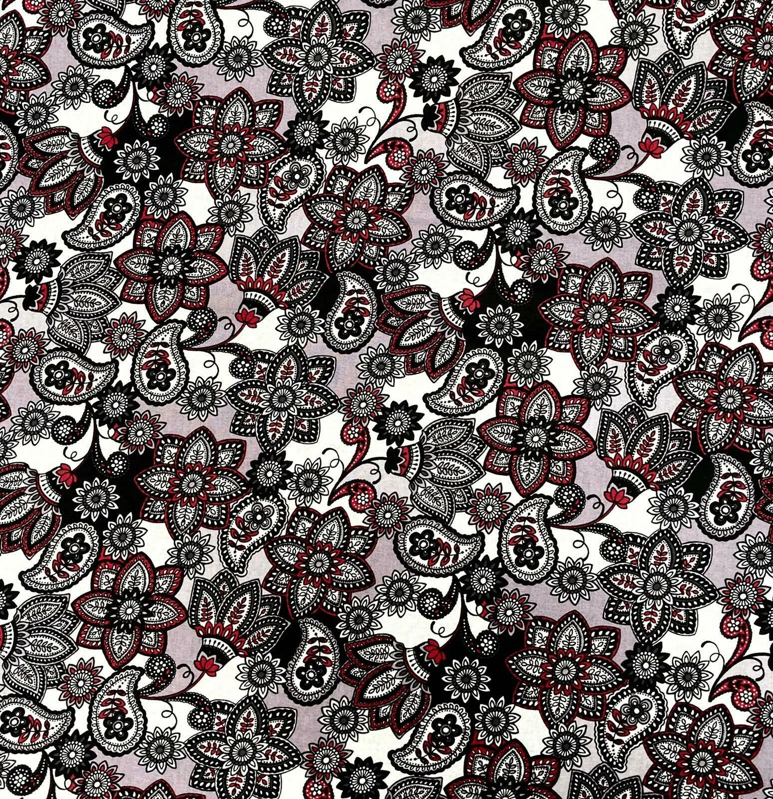 Bali Flower Paisley Bandana