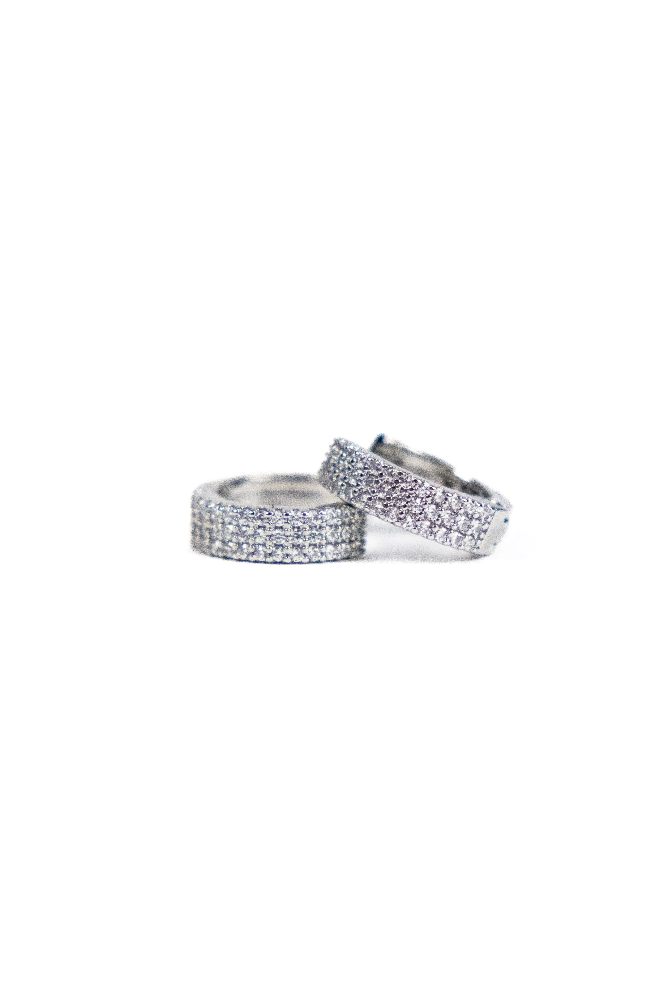 B.b. Lila Huggie Hugs Earrings