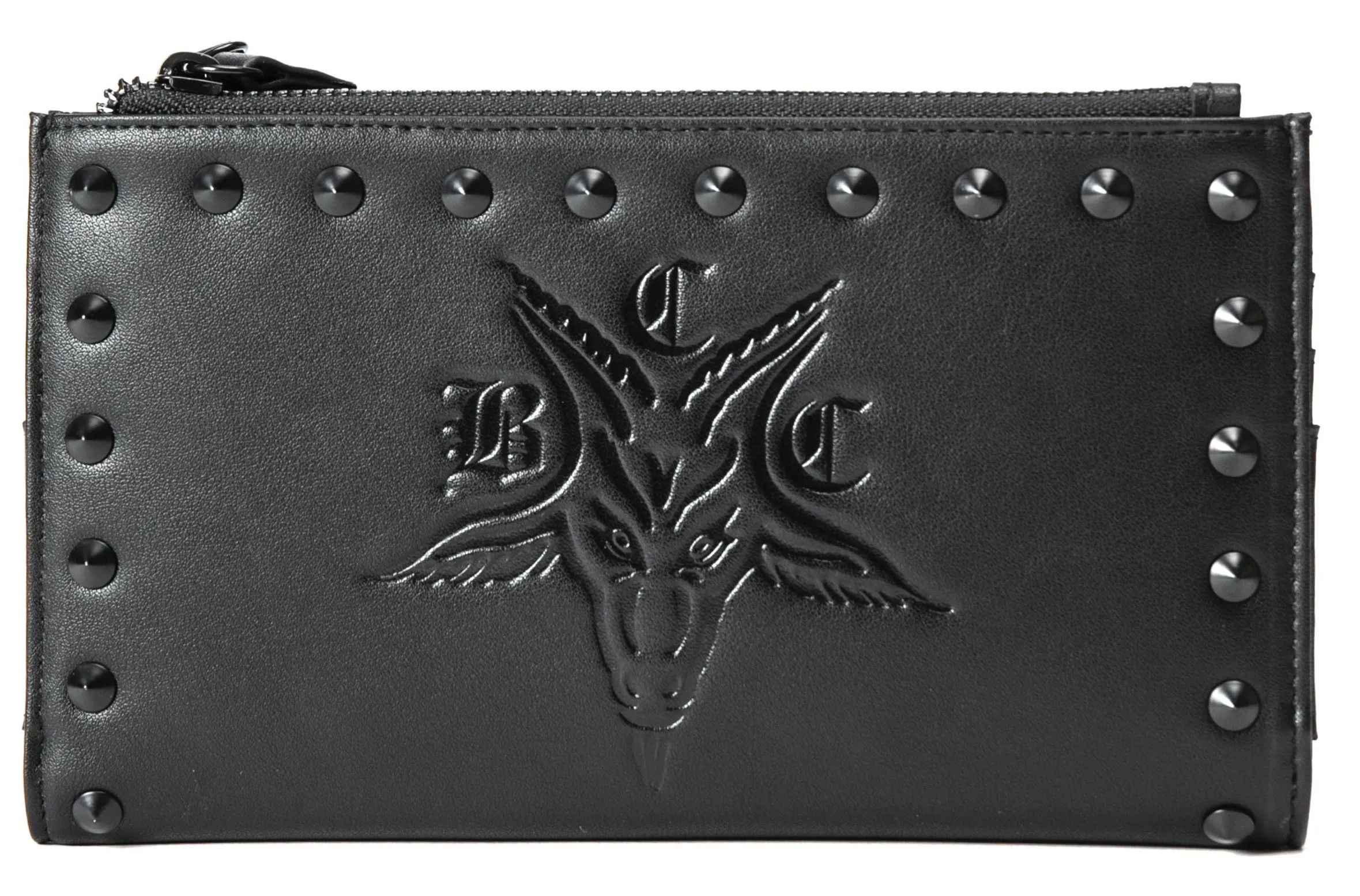 BCC goat wristlet pouch