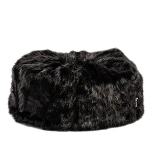 Beanz | Long Faux Fur | Bean Bag | Black