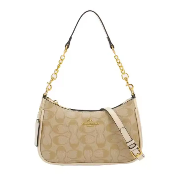 Beige Shoulder Hand Bag