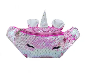 Belachica Unicorn Flip Sequin Belt Bag