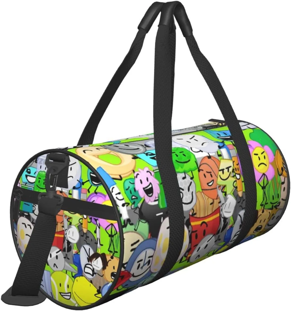 Bfdi-Battle for Dream Island Duffel Bags,Traveling Sports Gym Bags for Men and Women