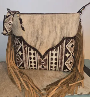 Bronze Cowhide Sally Bag